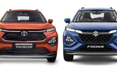 Maruti Suzuki Fronx vs Toyota Taisor