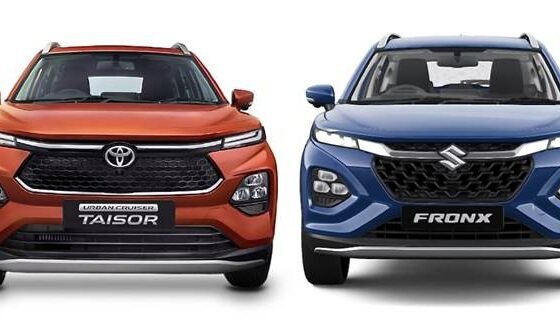 Maruti Suzuki Fronx vs Toyota Taisor